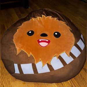 Squishmallow Chewbacca large brown